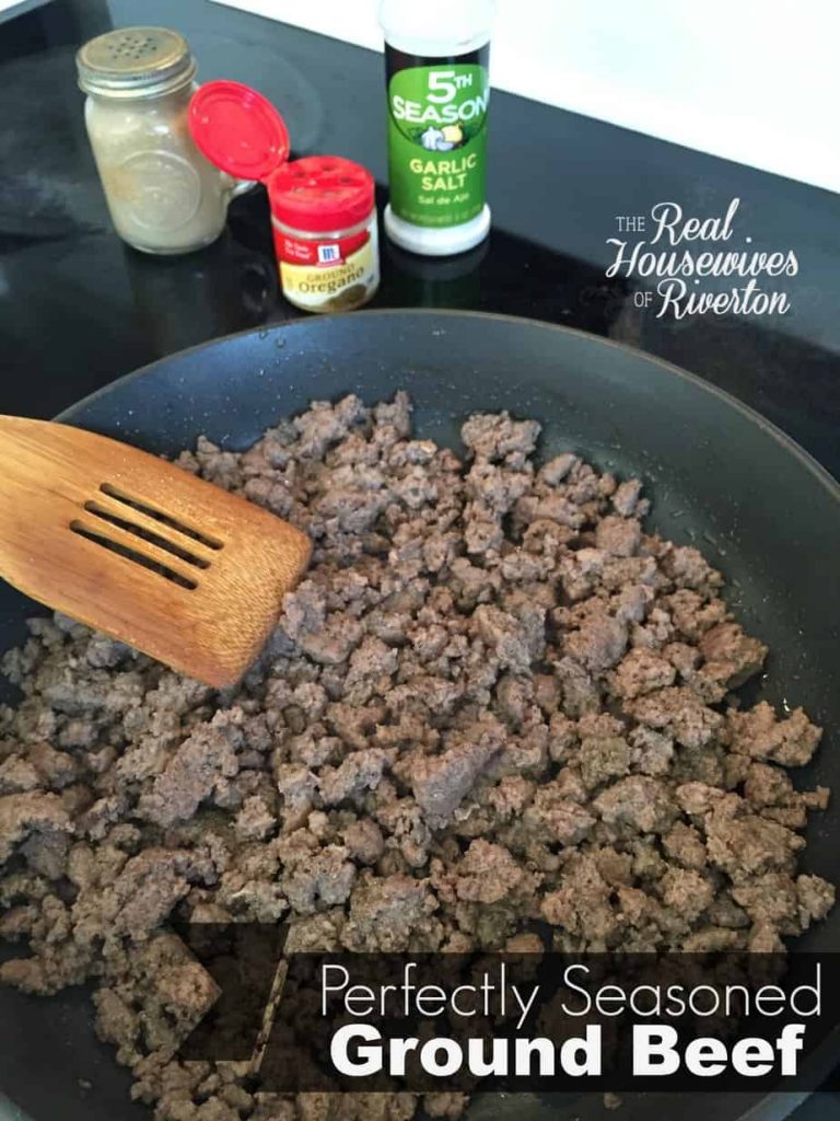 Perfectly Seasoned Ground Beef - www.housewivesofriverton.com