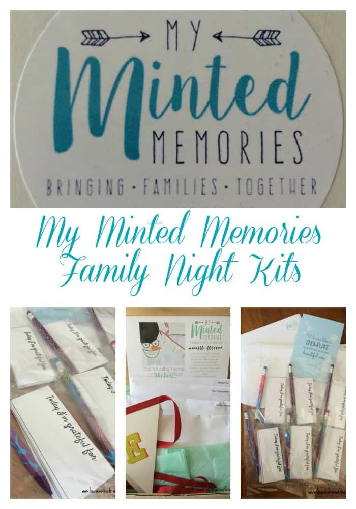 My Minted Memories Family Night Kits | www.housewivesofriverton.com
