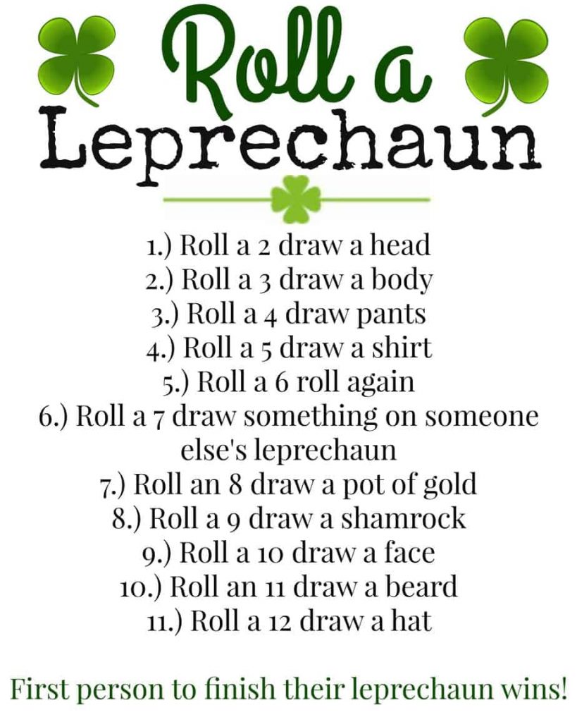 Roll A Leprechaun | www.housewivesofriverton.com