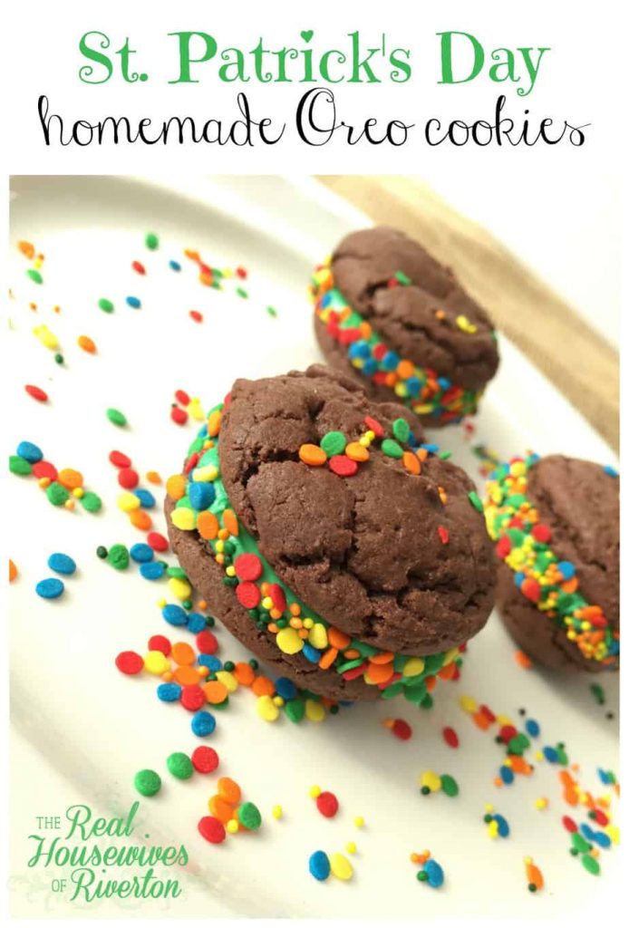 St. Patrick's Day Homemade Oreo - housewivesofriverton.com
