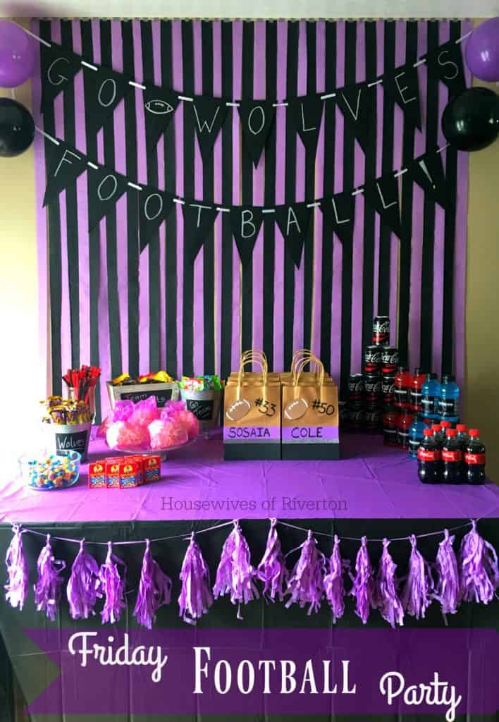 Friday Football Party with Powerade and Coke Zero | www.housewivesofriverton.com