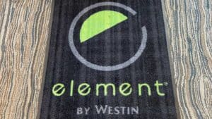 Element by Westin Anaheim Resort entrance rug