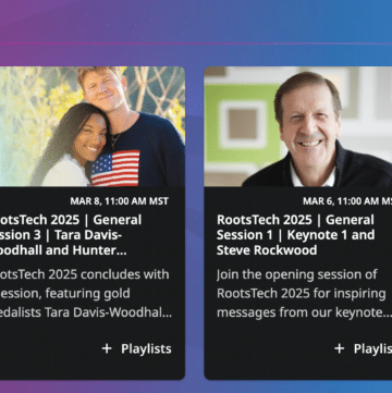 RootsTech Keynote Speakers for 2025